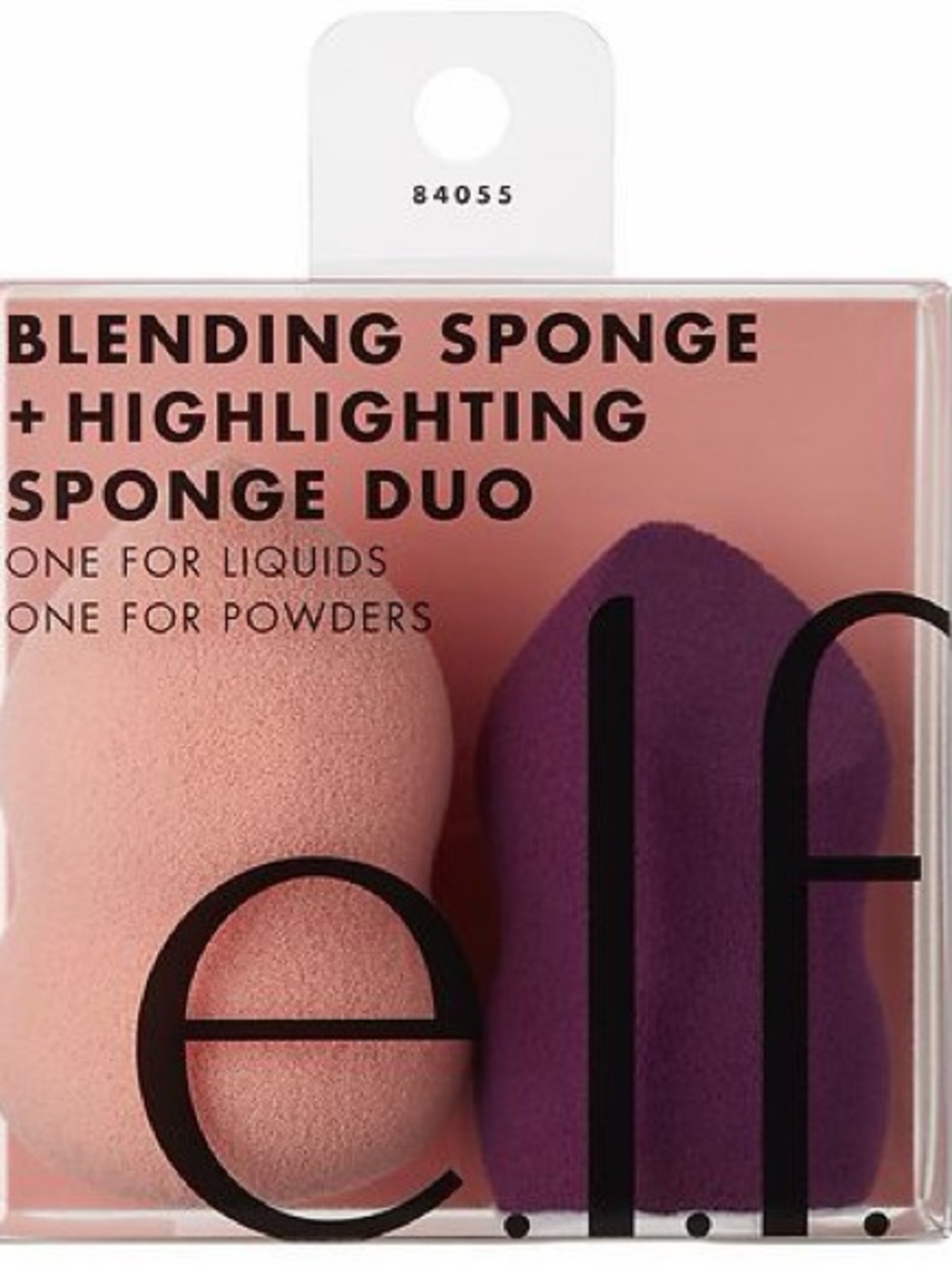 ELF Dual Makeup Sponge Set in Pink and Purple